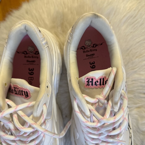 DO NOT BUY SOLD ON DEPOP hello kitty platform sneakers. - Picture 3 of 3